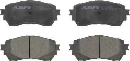 ABE C13068ABE - Комплект спирачно феродо, дискови спирачки vvparts.bg