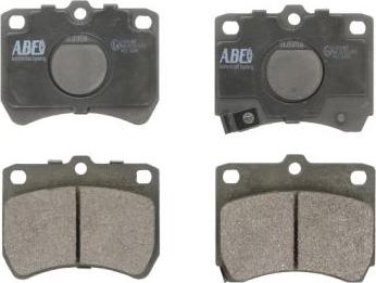 ABE C13032ABE - Комплект спирачно феродо, дискови спирачки vvparts.bg