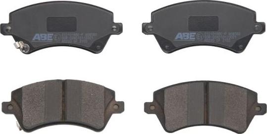 ABE C12101ABE-P - Комплект спирачно феродо, дискови спирачки vvparts.bg