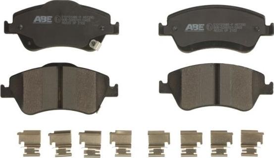 ABE C12131ABE-P - Комплект спирачно феродо, дискови спирачки vvparts.bg