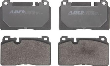 ABE C1A055ABE - Комплект спирачно феродо, дискови спирачки vvparts.bg