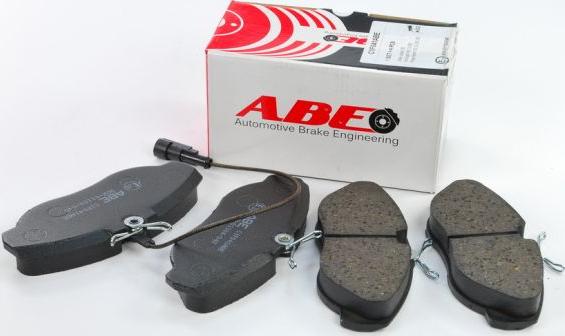 ABE C1F041ABE - Комплект спирачно феродо, дискови спирачки vvparts.bg