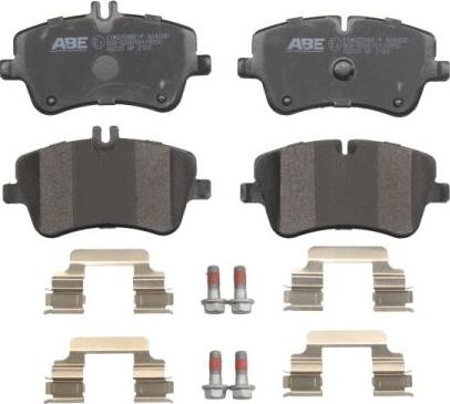 ABE C1M025ABE-P - Комплект спирачно феродо, дискови спирачки vvparts.bg