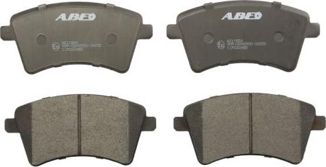 ABE C1R042ABE - Комплект спирачно феродо, дискови спирачки vvparts.bg