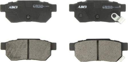 ABE C24007ABE - Комплект спирачно феродо, дискови спирачки vvparts.bg