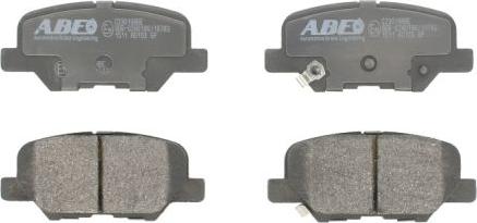 ABE C23019ABE - Комплект спирачно феродо, дискови спирачки vvparts.bg