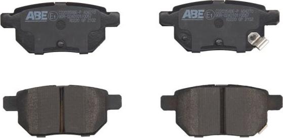 ABE C22035ABE-P - Комплект спирачно феродо, дискови спирачки vvparts.bg