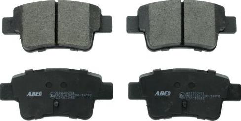 ABE C2F013ABE - Комплект спирачно феродо, дискови спирачки vvparts.bg
