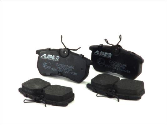 ABE C2G007ABE - Комплект спирачно феродо, дискови спирачки vvparts.bg