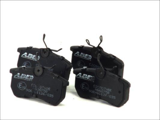 ABE C2G007ABE - Комплект спирачно феродо, дискови спирачки vvparts.bg