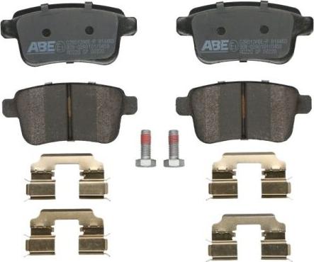 ABE C2R012ABE-P - Комплект спирачно феродо, дискови спирачки vvparts.bg