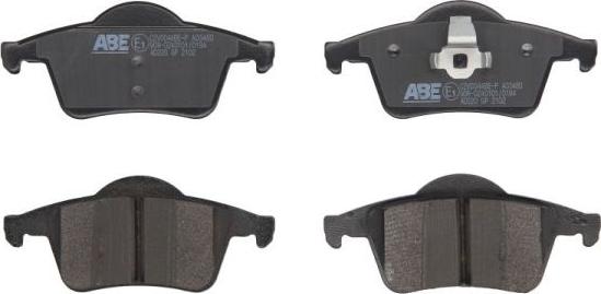 ABE C2V004ABE-P - Комплект спирачно феродо, дискови спирачки vvparts.bg