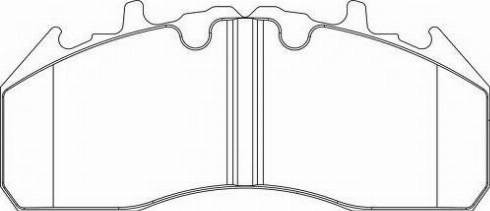 ABEX G6963FE - Комплект спирачно феродо, дискови спирачки vvparts.bg