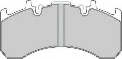 ABEX G6964 - Комплект спирачно феродо, дискови спирачки vvparts.bg