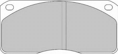 ABEX G6183 - Комплект спирачно феродо, дискови спирачки vvparts.bg