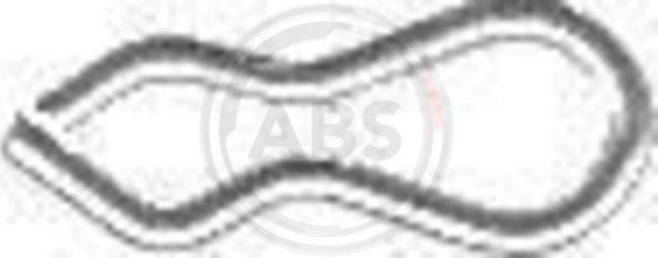 A.B.S. 96111 - Пружина, накладки за дискови спирачки vvparts.bg