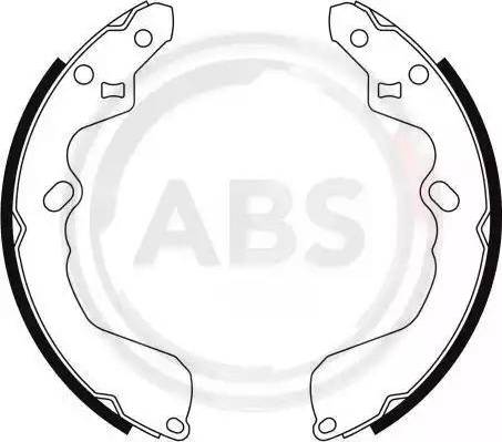 A.B.S. 9078 - Комплект спирачна челюст vvparts.bg