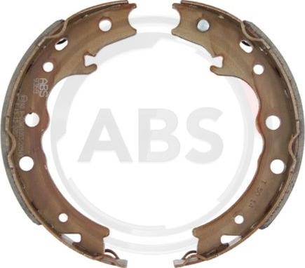 A.B.S. 9368 - Комплект спирачна челюст, ръчна спирачка vvparts.bg