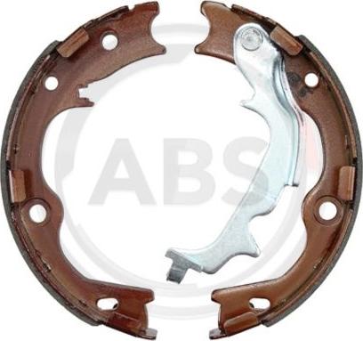 A.B.S. 9318 - Комплект спирачна челюст, ръчна спирачка vvparts.bg