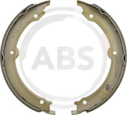 A.B.S. 9313 - Комплект спирачна челюст, ръчна спирачка vvparts.bg