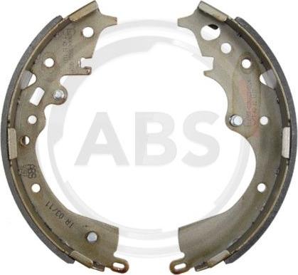 A.B.S. 9297 - Комплект спирачна челюст vvparts.bg