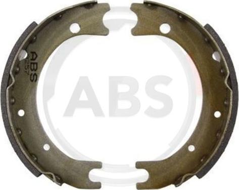 A.B.S. 9257 - Комплект спирачна челюст, ръчна спирачка vvparts.bg