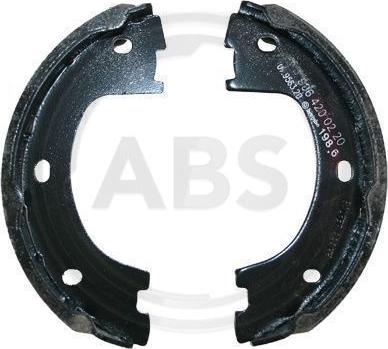 A.B.S. 9210 - Комплект спирачна челюст, ръчна спирачка vvparts.bg