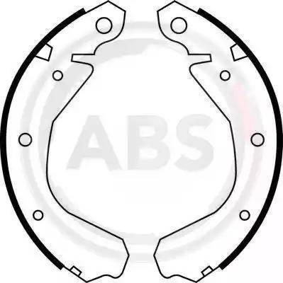 A.B.S. 40594 - Комплект спирачна челюст vvparts.bg