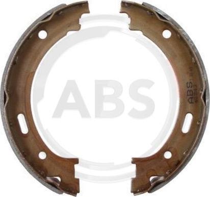 A.B.S. 40843 - Комплект спирачна челюст, ръчна спирачка vvparts.bg