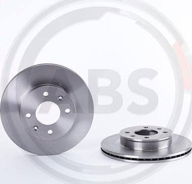 A.B.S. 09.9998.10 - Спирачен диск vvparts.bg