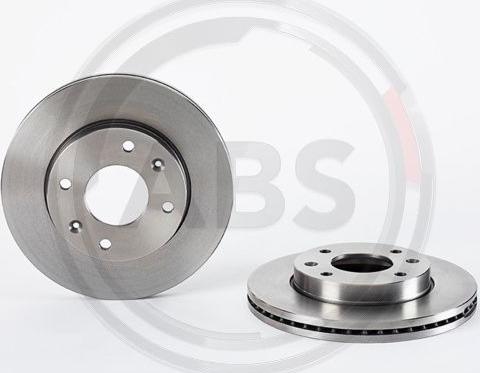 A.B.S. 09.9555.20 - Спирачен диск vvparts.bg