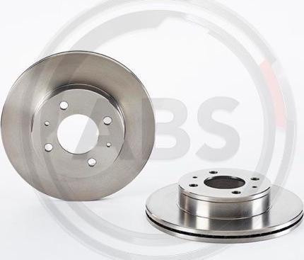 A.B.S. 09.9537.10 - Спирачен диск vvparts.bg