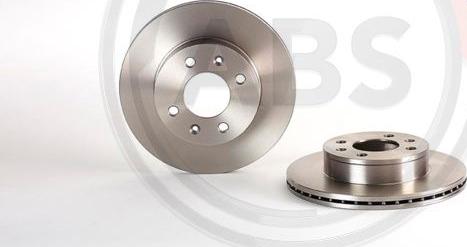 A.B.S. 09.9537.20 - Спирачен диск vvparts.bg