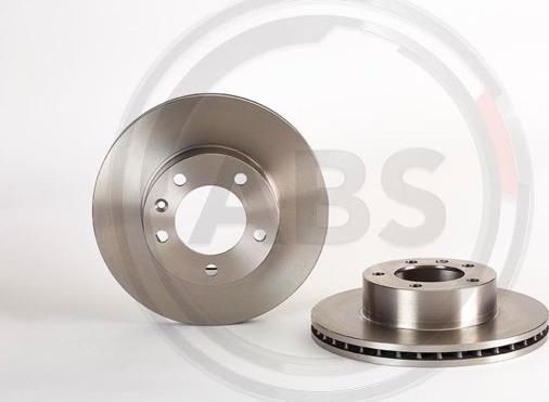 A.B.S. 09.9080.10 - Спирачен диск vvparts.bg