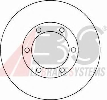 A.B.S. 15110 OE - Спирачен диск vvparts.bg