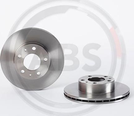 A.B.S. 09.5904.14 - Спирачен диск vvparts.bg