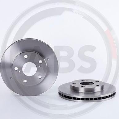 A.B.S. 09.5623.14 - Спирачен диск vvparts.bg