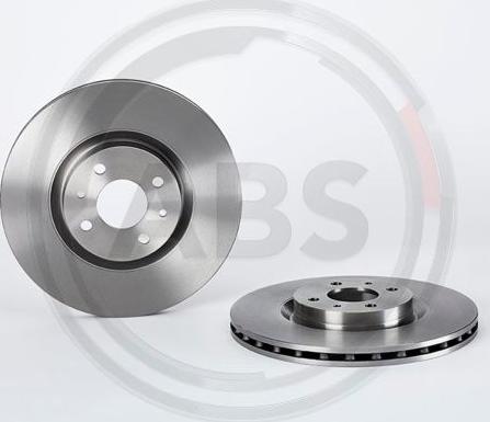 A.B.S. 09.5058.11 - Спирачен диск vvparts.bg