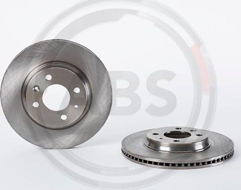 A.B.S. 09.5035.30 - Спирачен диск vvparts.bg