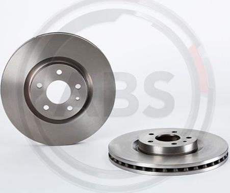 A.B.S. 09.5180.10 - Спирачен диск vvparts.bg