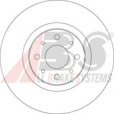 A.B.S. 17340 OE - Спирачен диск vvparts.bg