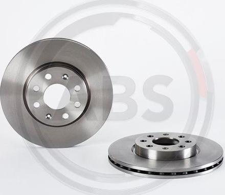 A.B.S. 09.5843.31 - Спирачен диск vvparts.bg