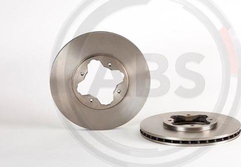 A.B.S. 09.5804.10 - Спирачен диск vvparts.bg