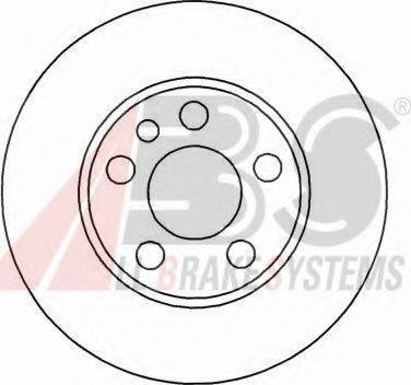 A.B.S. 16325 OE - Спирачен диск vvparts.bg