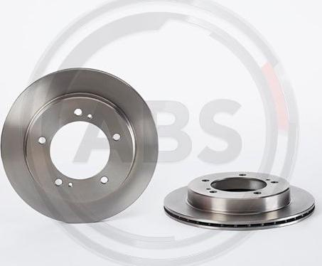 A.B.S. 09.6859.10 - Спирачен диск vvparts.bg