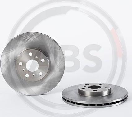 A.B.S. 09.6806.10 - Спирачен диск vvparts.bg