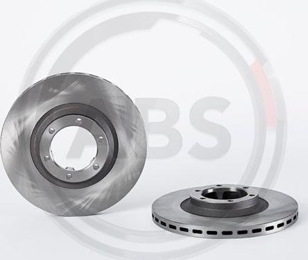 A.B.S. 09.6817.10 - Спирачен диск vvparts.bg