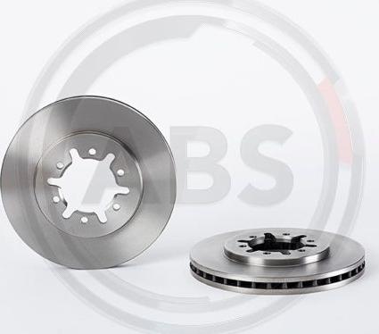 A.B.S. 09.6744.10 - Спирачен диск vvparts.bg