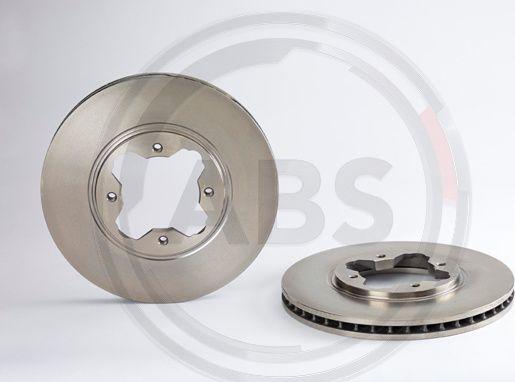 A.B.S. 09.6726.10 - Спирачен диск vvparts.bg