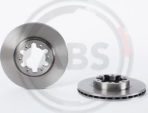 A.B.S. 09.8965.10 - Спирачен диск vvparts.bg